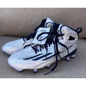Adidas Shoes Mens 8.5 Adizero 5-Star 4.0 Football Cleats Black Spikes S84143